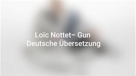 guns übersetzung